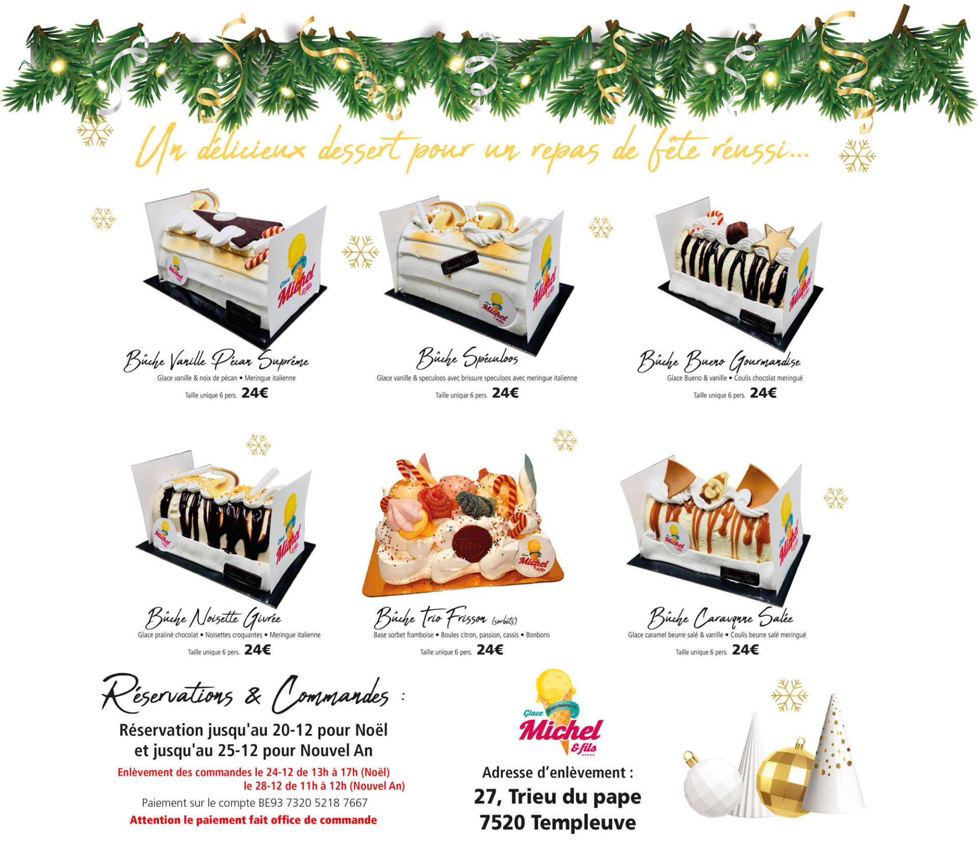 PageWEB_A4_Glaces_michel_et_fils_Réveillon_bûche_Noël